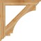 Ekena Millwork Imperial Traditional Rough Sawn Bracket, Western Red Cedar, 4"W x 32"D x 32"H BKT04X32X32IMP01RWR - alternate 4